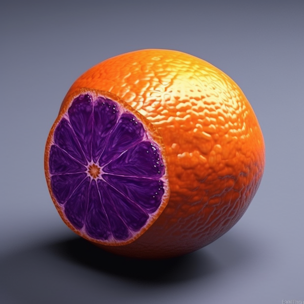 იასამნისფერი ფორთოხალი ანუ Purple Orange